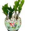 5.5 inches traditional design metal pot with tray