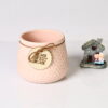 BLUSH TEXTURA CERAMIC POT