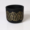 ZEN BLACK TERRACOTTA POT