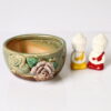 VERDANT ROSE CHARM CERAMIC POT